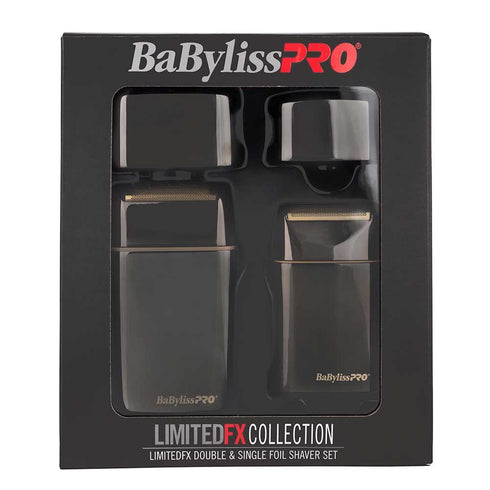 BaBylissPRO Gunmetal Single & Double Foil Shaver